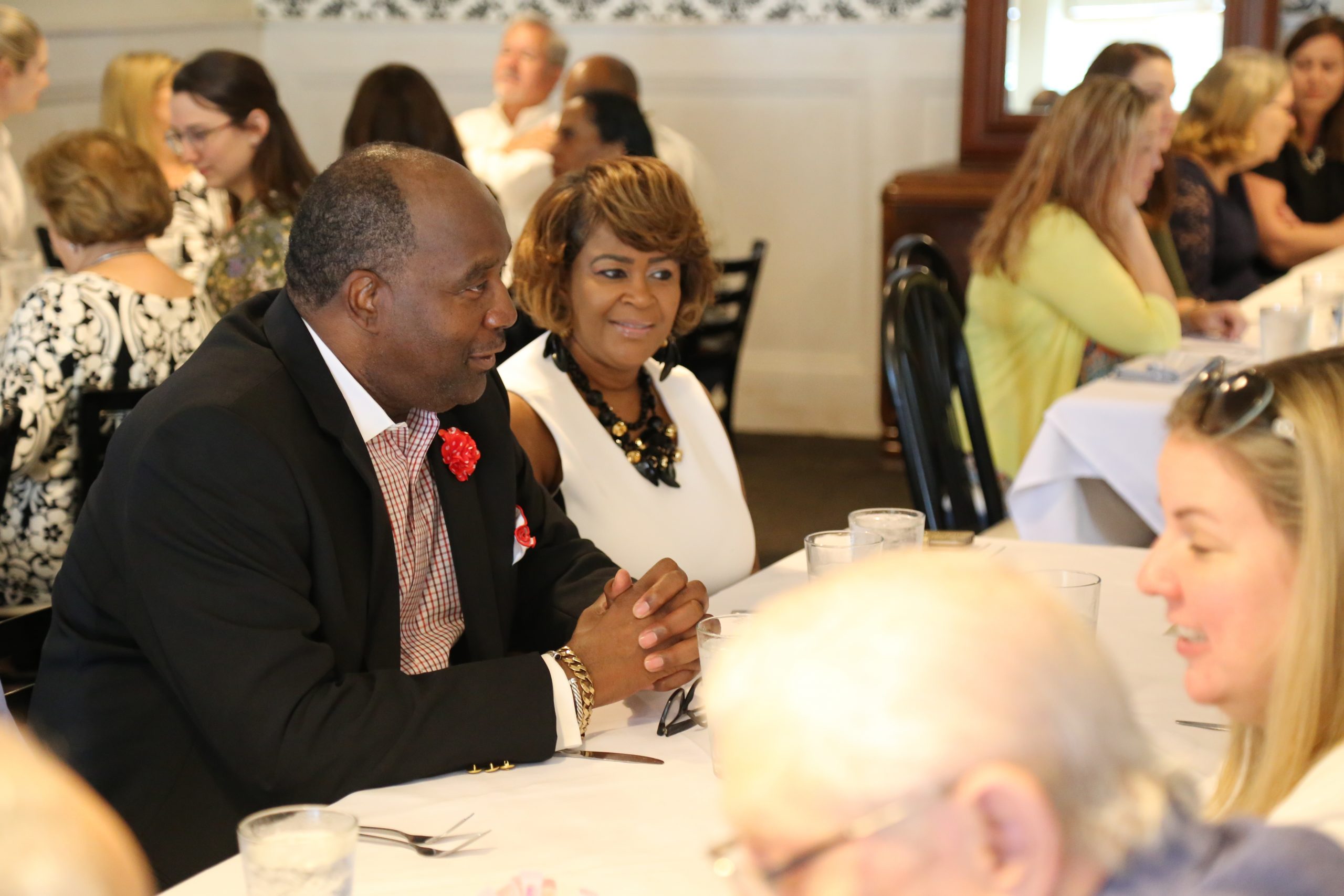 Scholarship lunches provide chance for students to meet donors
