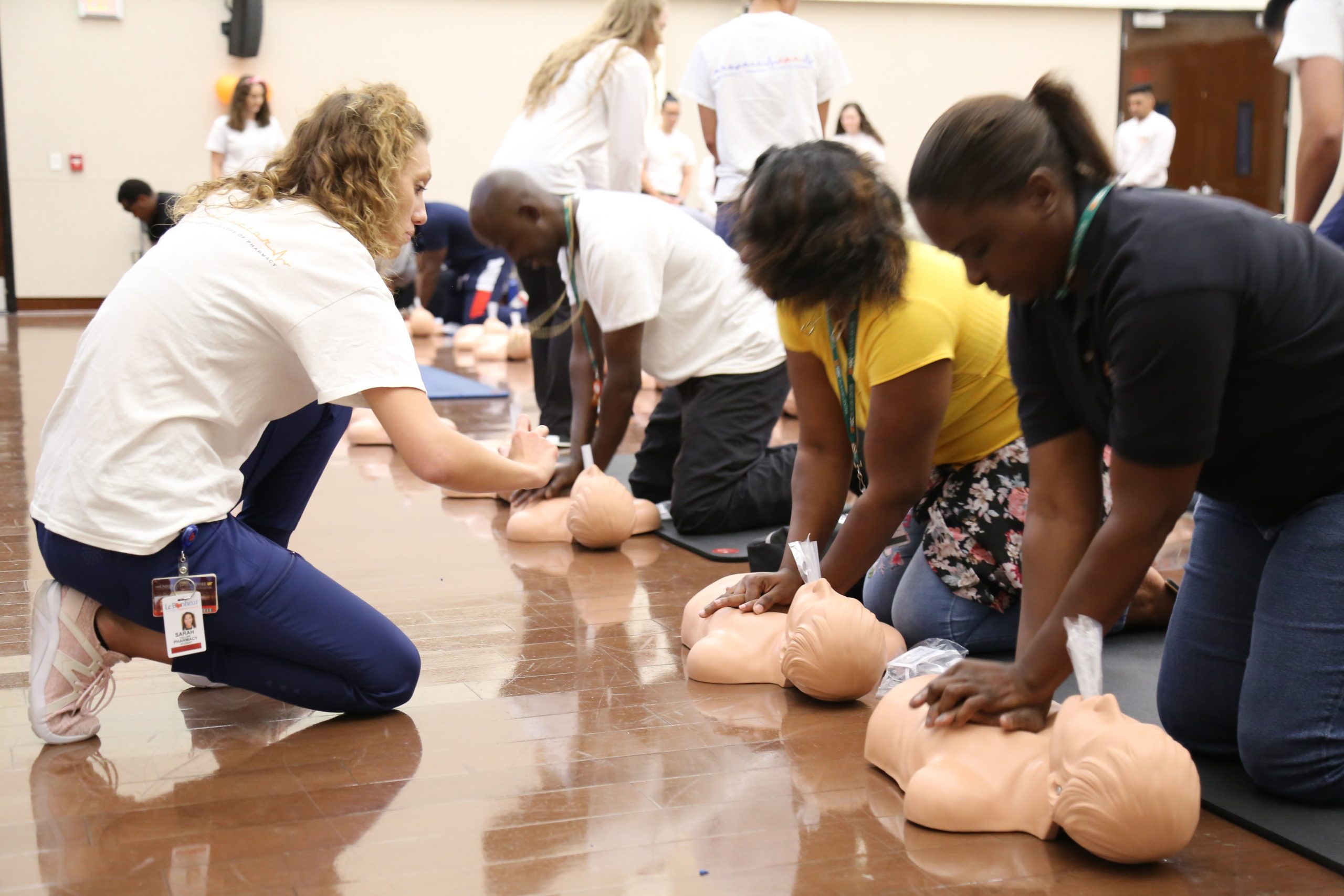 College of Pharmacy leads campus CPR and AED event